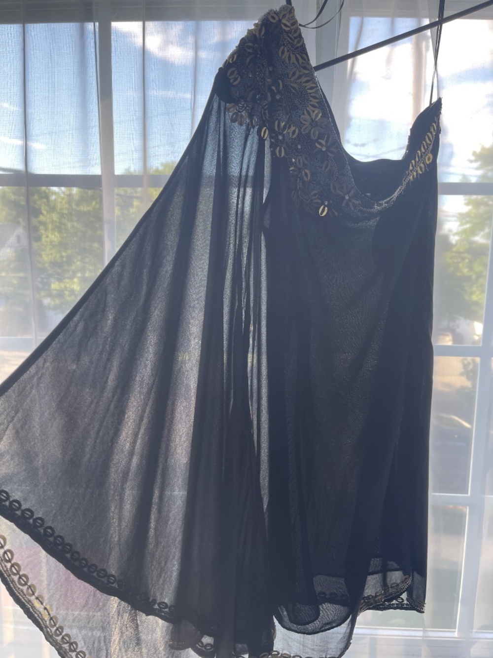 One shoulder goddess dress